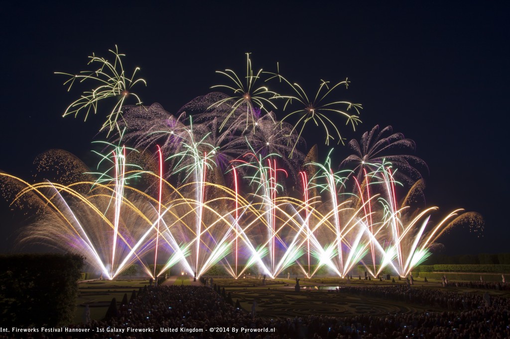 1st Galaxy Firework Display Hannover