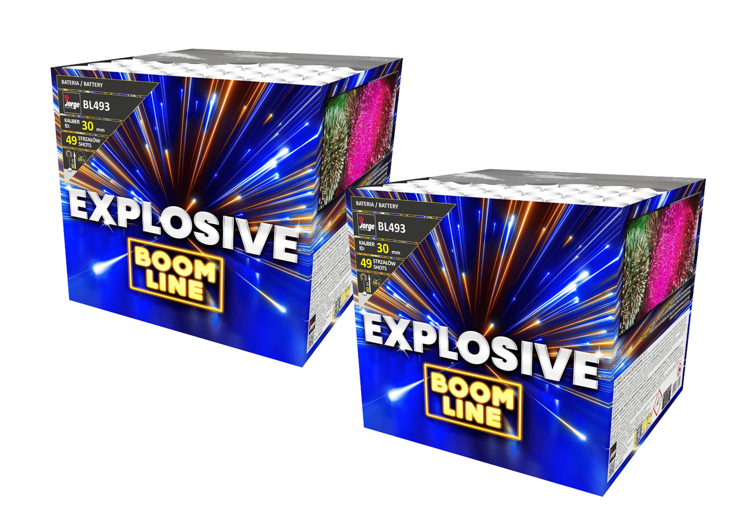 TWIN PACK - Explosive Battery - 1st Galaxy Fireworks