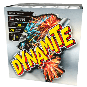 Jorge Dynamite 24 Shot 30mm Cake Firework Battery