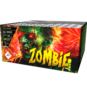 Jorge Zombie - 100 Shot Cake Firework Battery