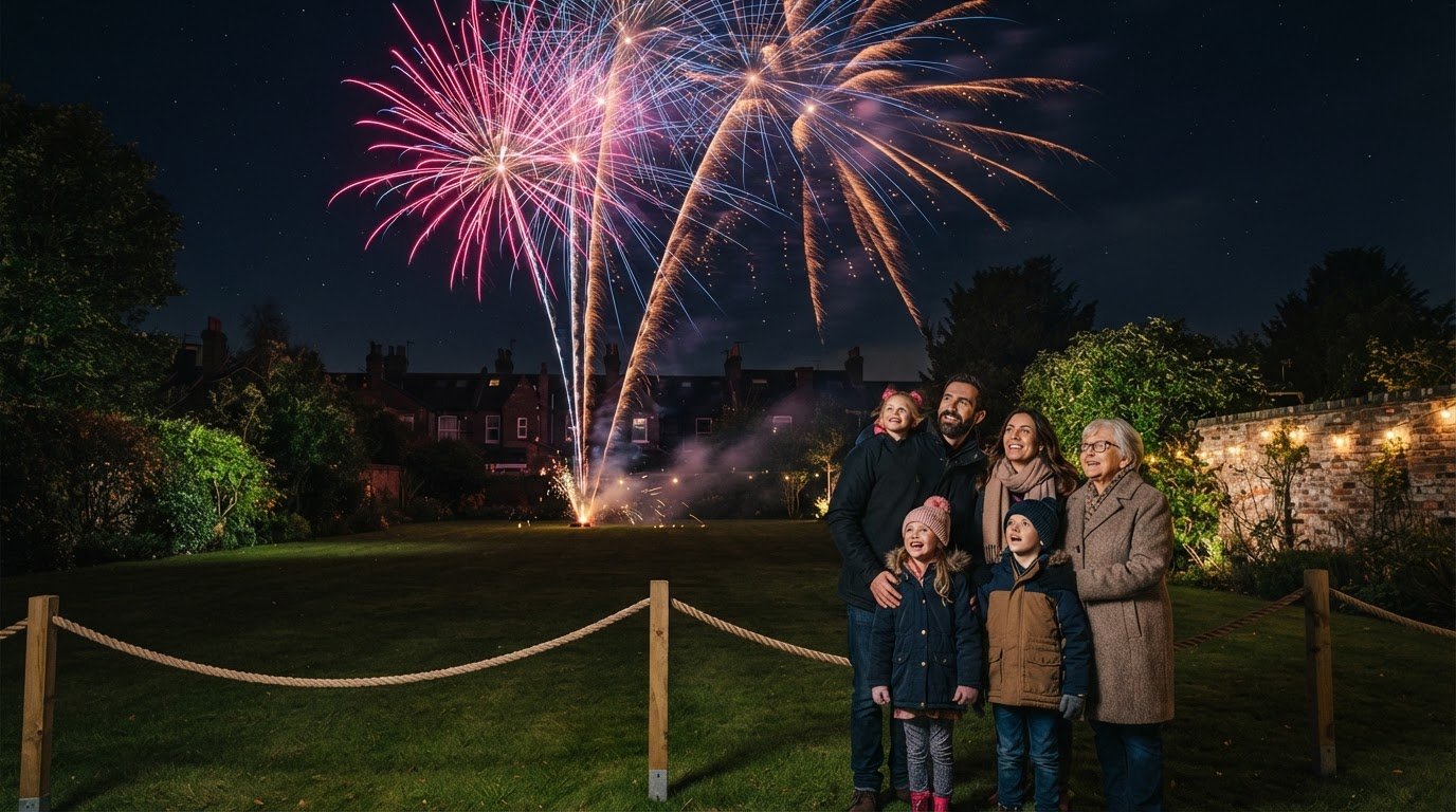 5 firework distance checks for spectators and gardens