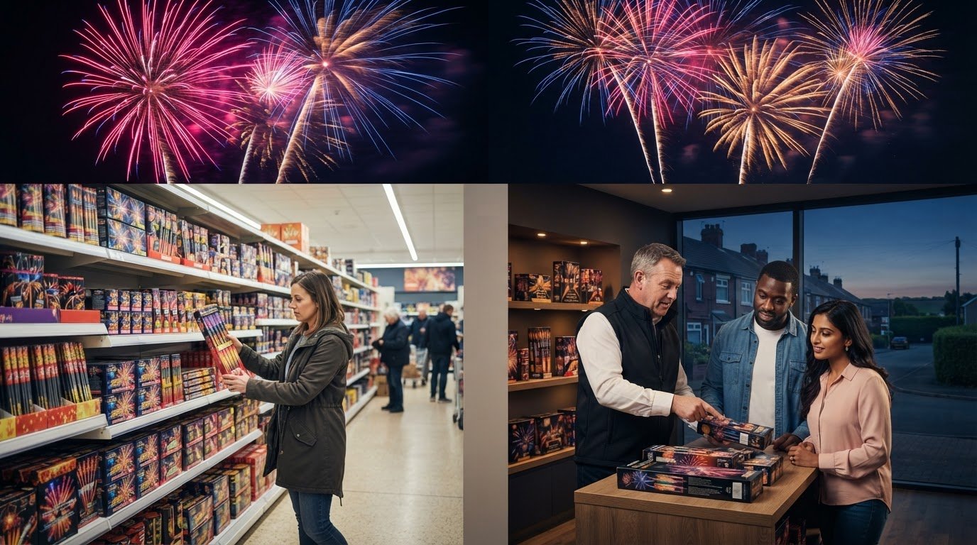 Standard fireworks vs specialist firework retailers: which should you choose?